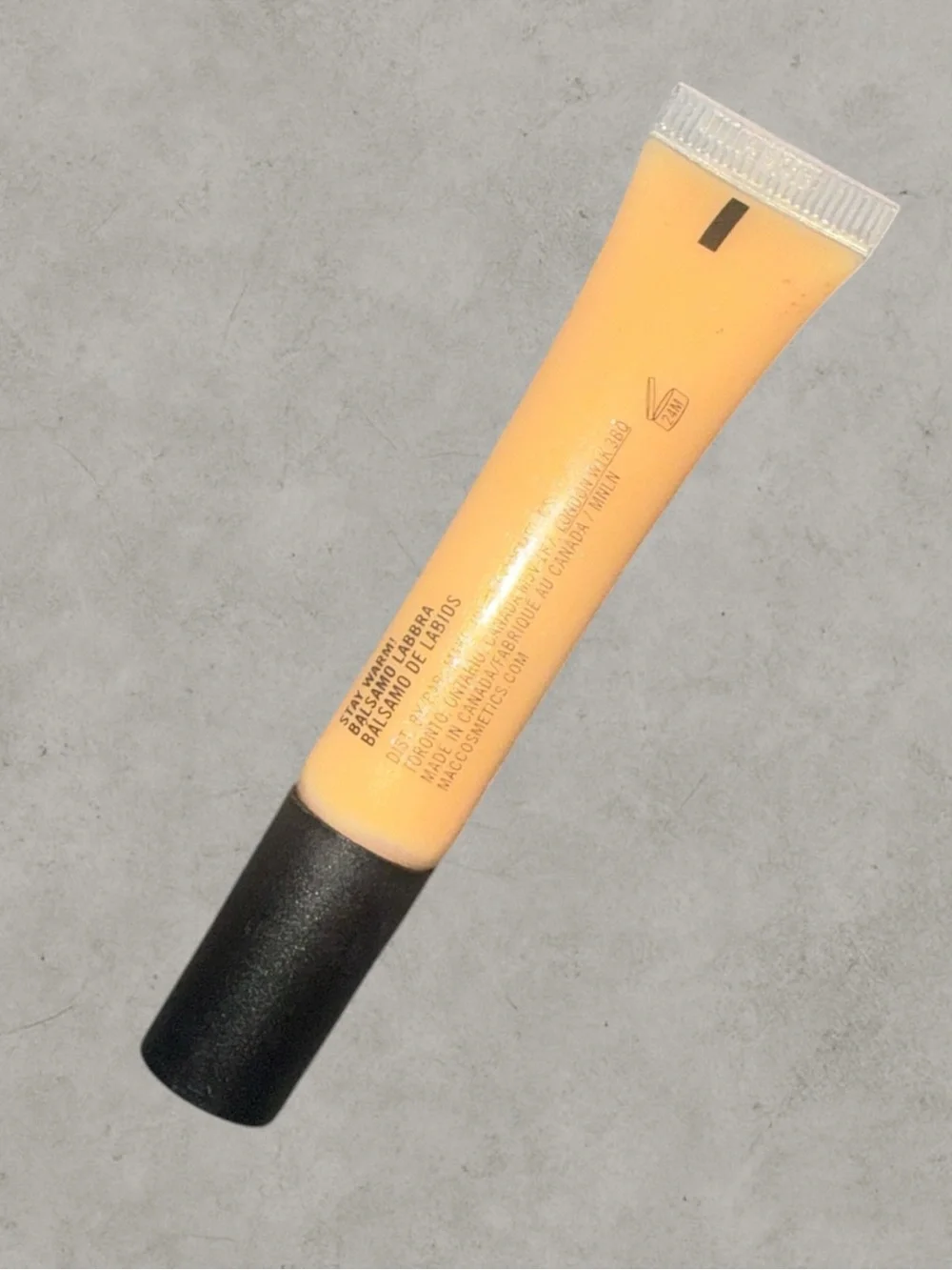MAC Cosmetics mineralize tinted lip balm STAY WARM